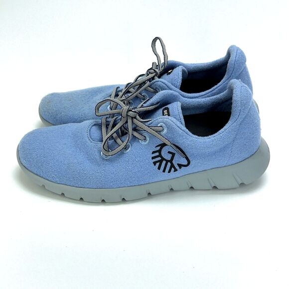 Giesswein Merino Runners Mens Size EU 42 US 9 Blue Lace Up Wool Sneakers Shoes main image 8
